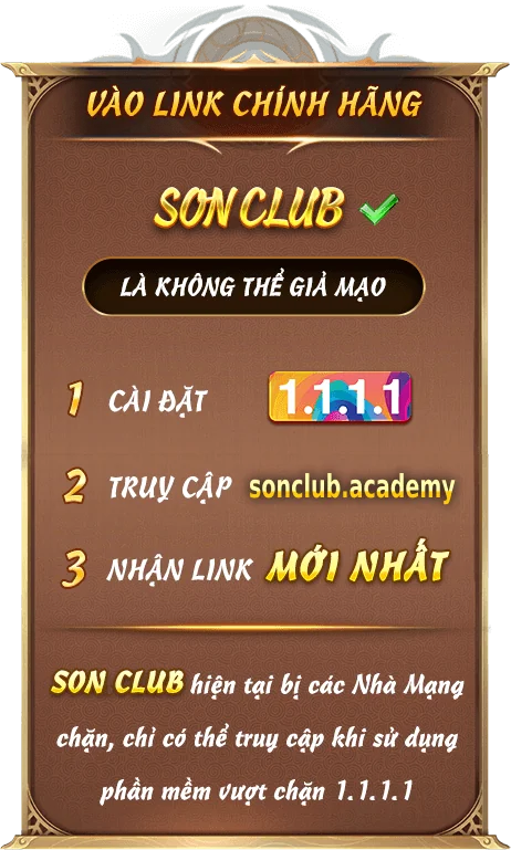 SONCLUB - Link Vào Cổng Game SONCLUB Chính Thức Tại Việt Nam 1 Link vào Son Club chính hãng
