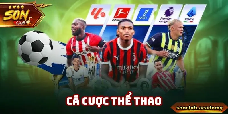 SONCLUB - Link Vào Cổng Game SONCLUB Chính Thức Tại Việt Nam 30 Sân chơi sở hữu các loại cược thể thao đa dạng